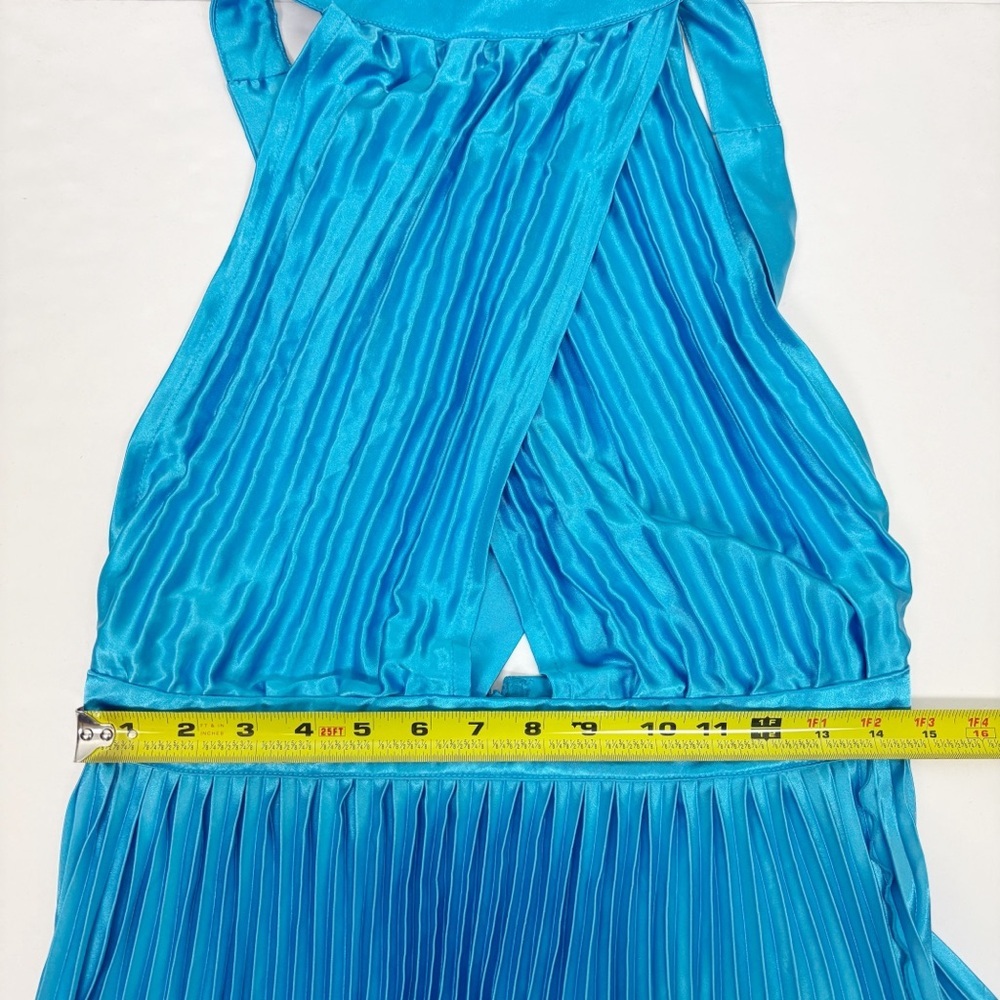 L’IDEE Renaissance Split Gown in Cloud Blue Size 12 - Picture 11 of 12